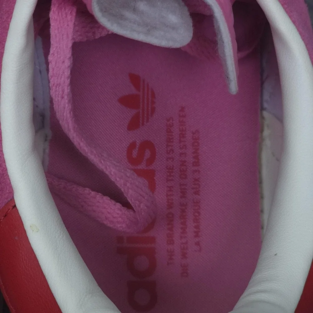 Adidas Gazelle Bold Shoes Mens Size 7 Pink Suede Gum Platform Low Top Sneakers